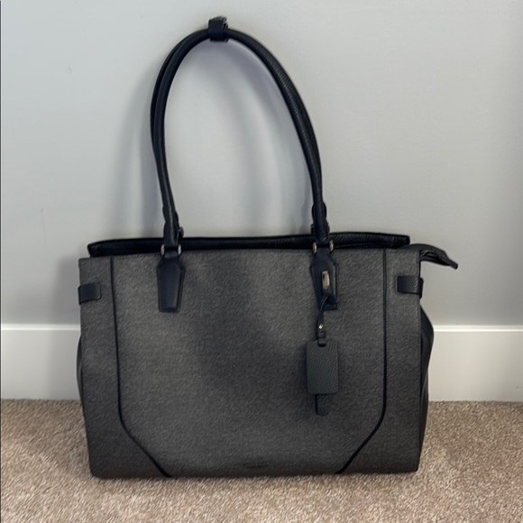 Tumi Handbags - Tumi Black and Gray Laptop Bag